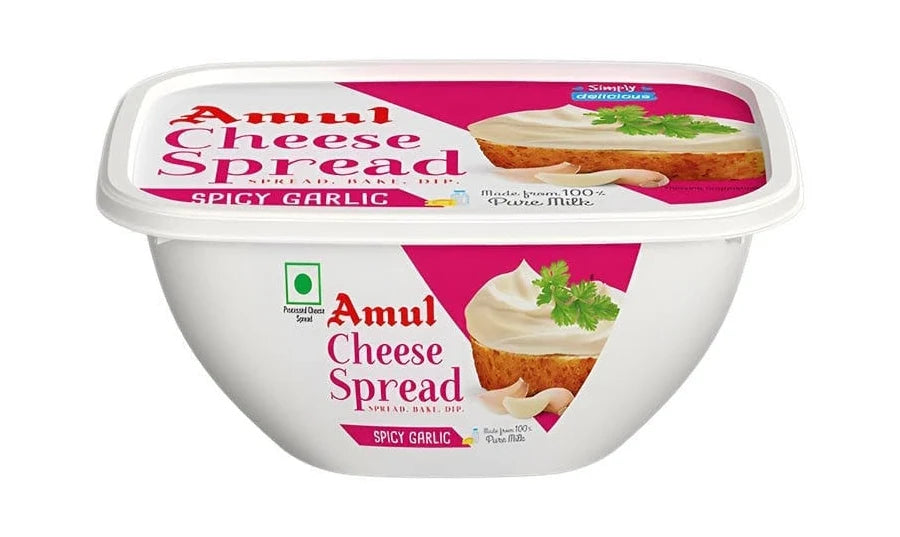 Amul cheese spread garlic