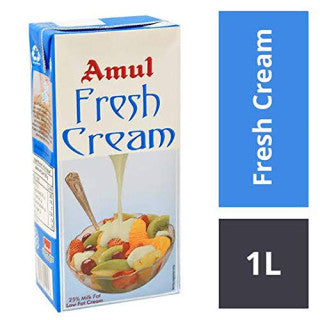 Amul fresh cream 1l