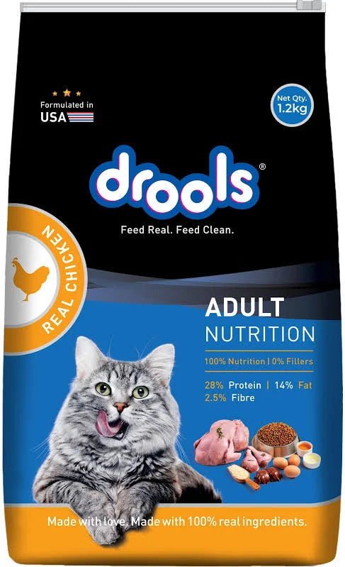 Drools cat real chicken 1 2kg