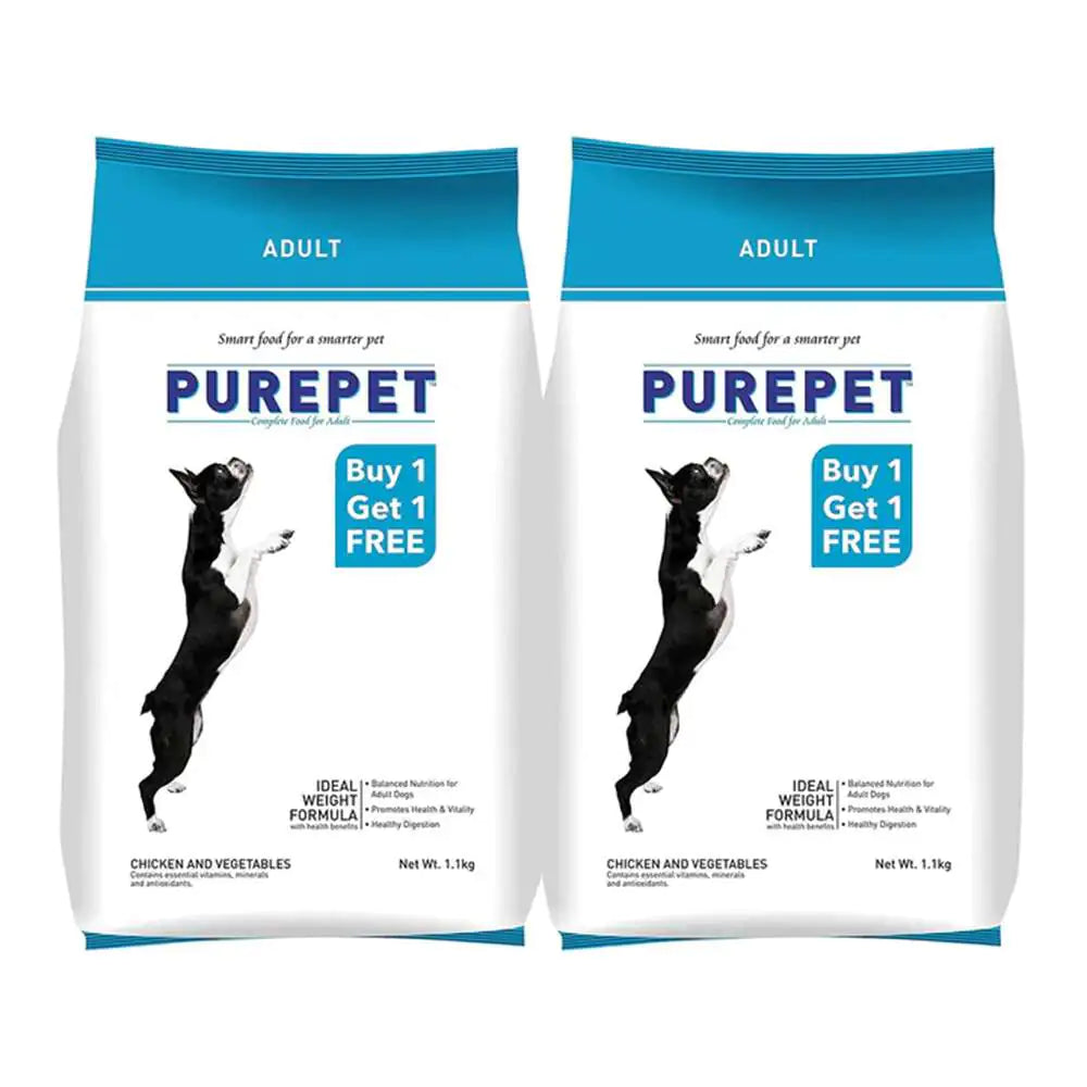 Purepet dog adult combo 1 kg