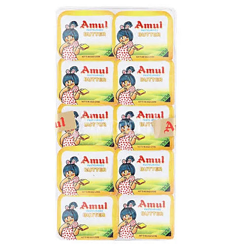 Amul butter blister pack 100gmx10