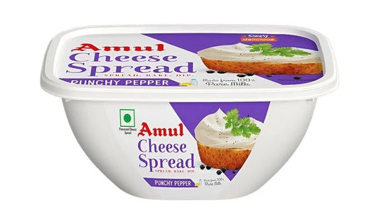 Amul cheese spread pepper