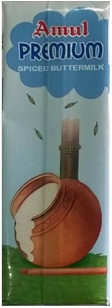 Amul premium spiced buttermilk 200ml