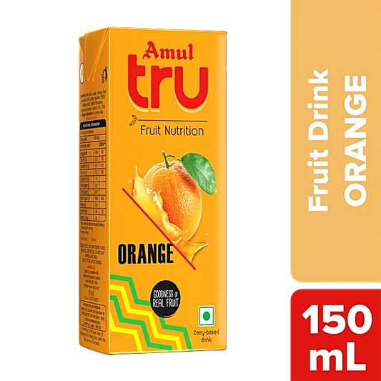 Amul tru orange150 ml tp