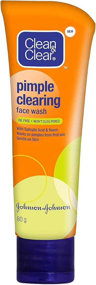 C c pimple clearing facewash