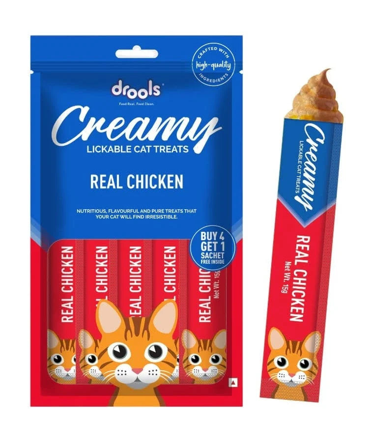 Drools creamy real chicken 5stks