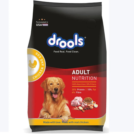 Drools dog chicken egg 400gm