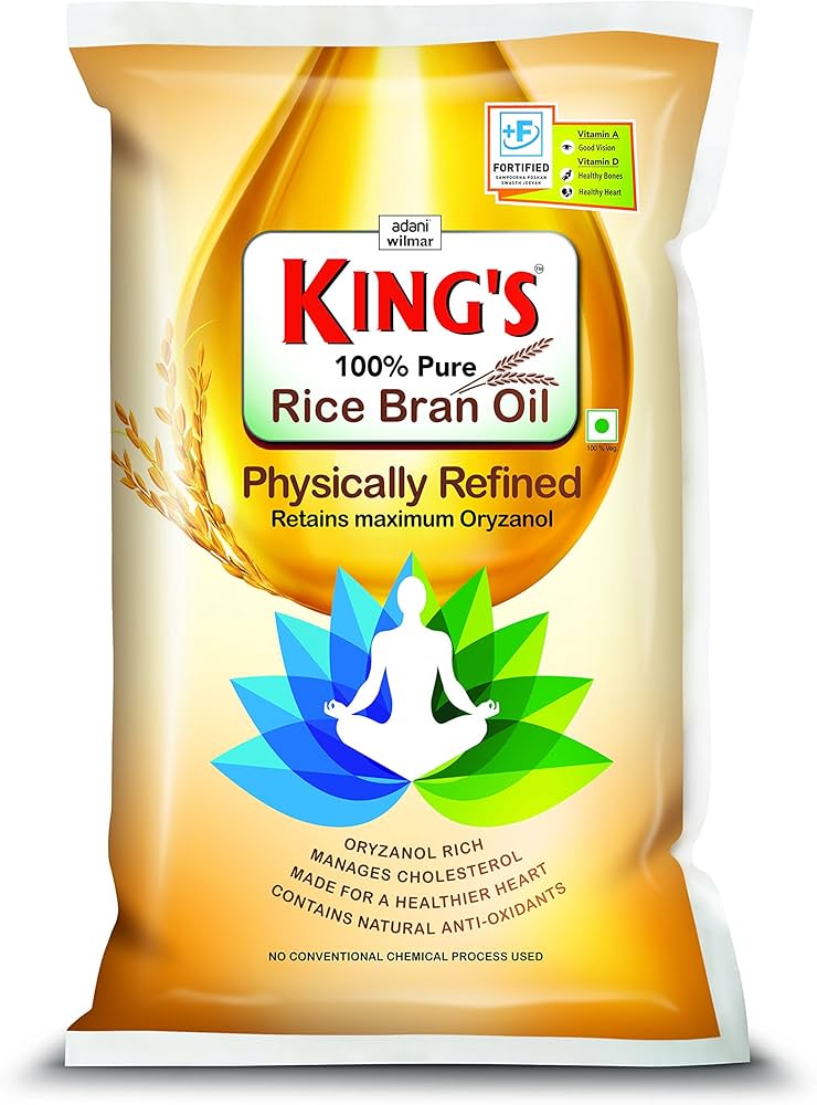 Kings rice bran oil 1ltr