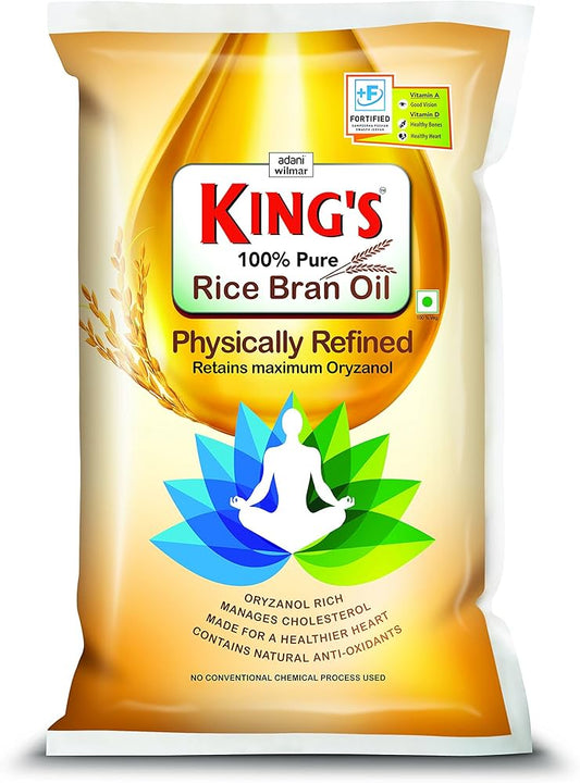 Kings rice bran oil 1ltr
