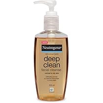 Neutrogena deep clean facial cleanser