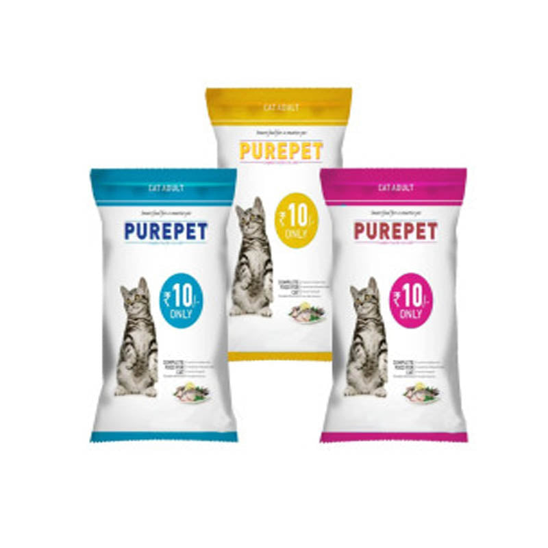 Purepet cat combo 30gm mrp 10